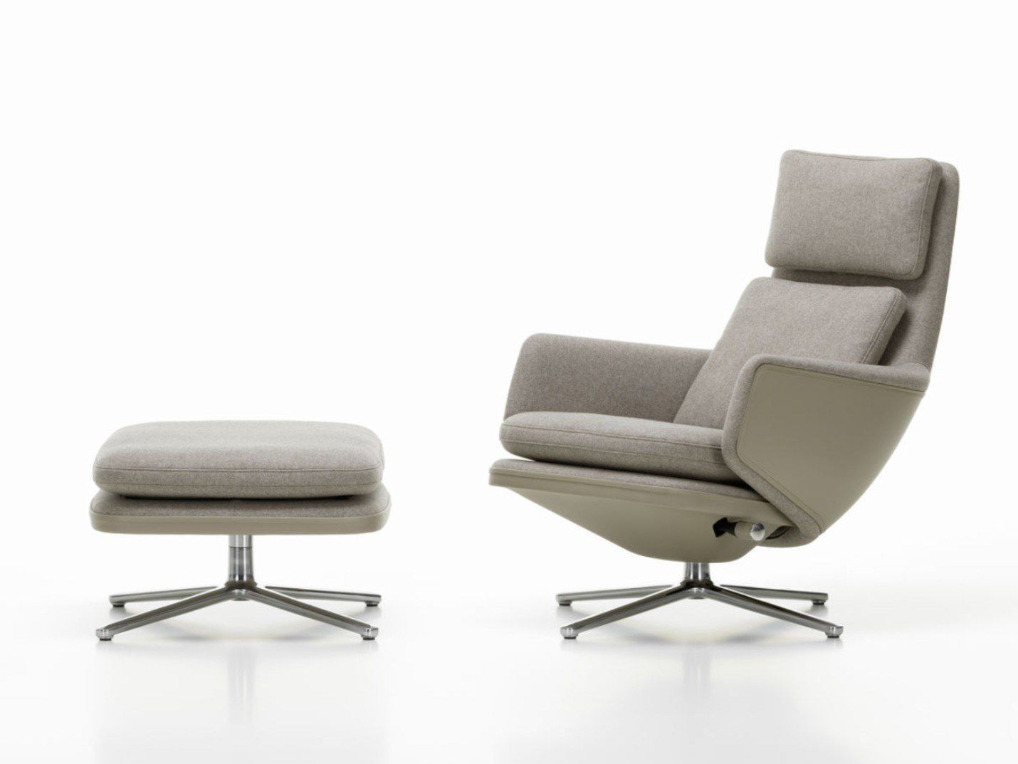 Ткань спиц кресло с подлокотниками VITRA Grand Relax ARCH-00109996 - Вид №34