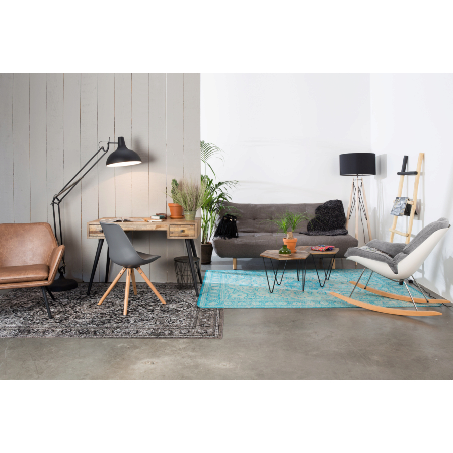 Стул Tryck темно-серый White Label Living 1100279 - Вид №2