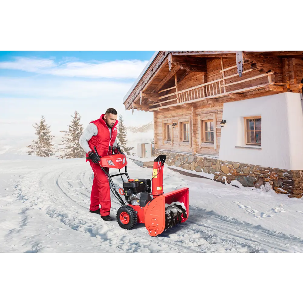 Снегоуборщик бензиновый ELITECH СМ 12Э 71 см 12 л.с. 82063834 STLM-2098623  - Вид №3