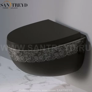 S511.463P Подвесной унитаз настенный Белый A. e T. Italia OVAL Италия