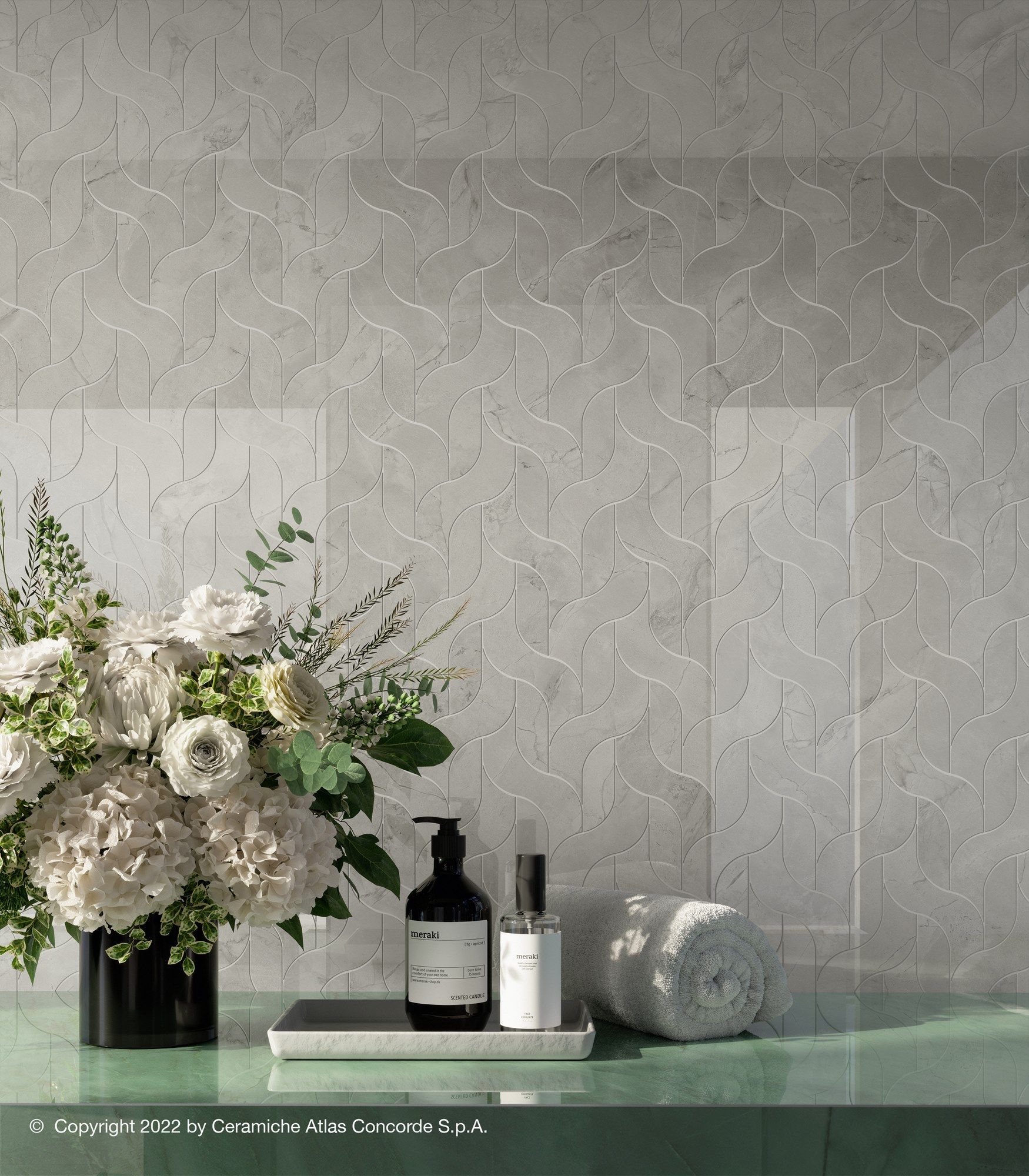 Пол / керамогранит с мраморным эффектом Atlas Concorde Marvel X ARCH-00046057 - Вид №10