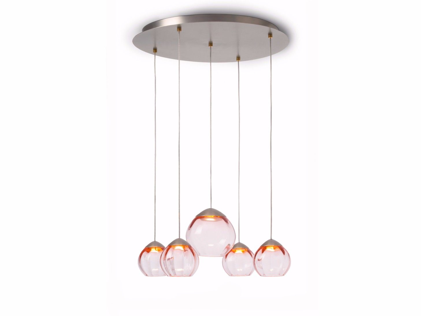 Стеклянный светодиодный подвесной светильник Alma light ARCH-00132475