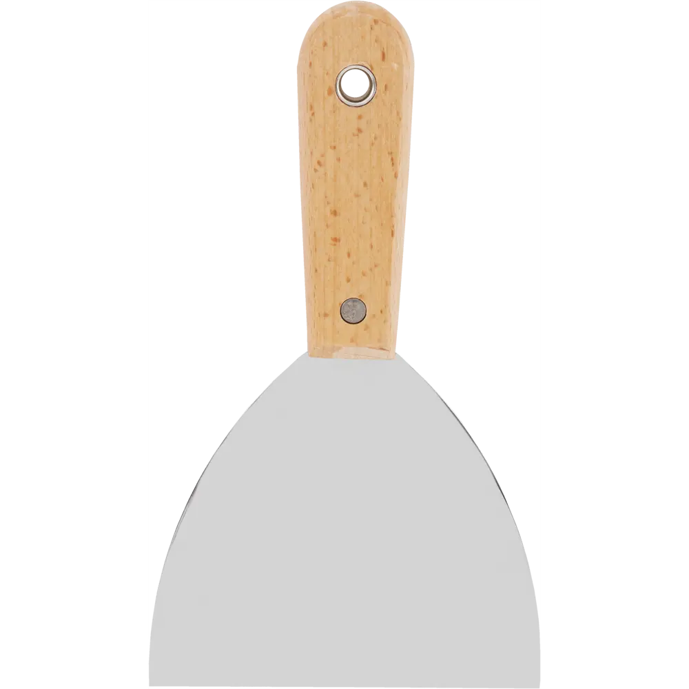 Шпатель малярный Hardy 0830-840012 120 мм, нержавеющая сталь, деревянная ручка STLM-2064425 - Вид №2