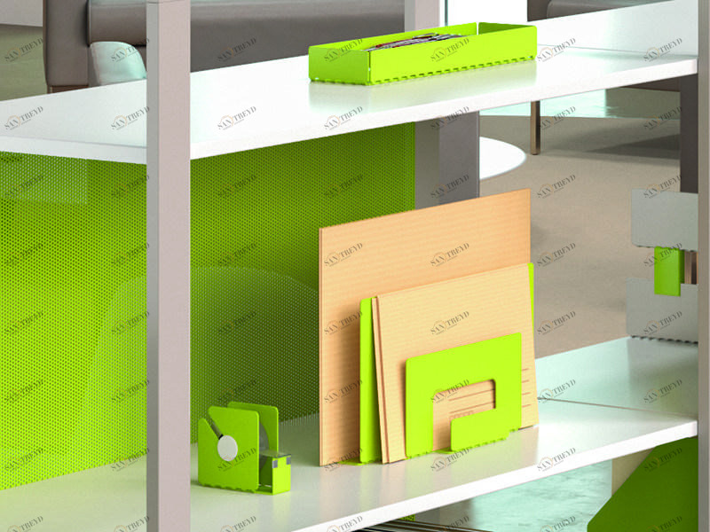 Manade Подставка для писем из окрашенного металла Perfo sun-id-1411938