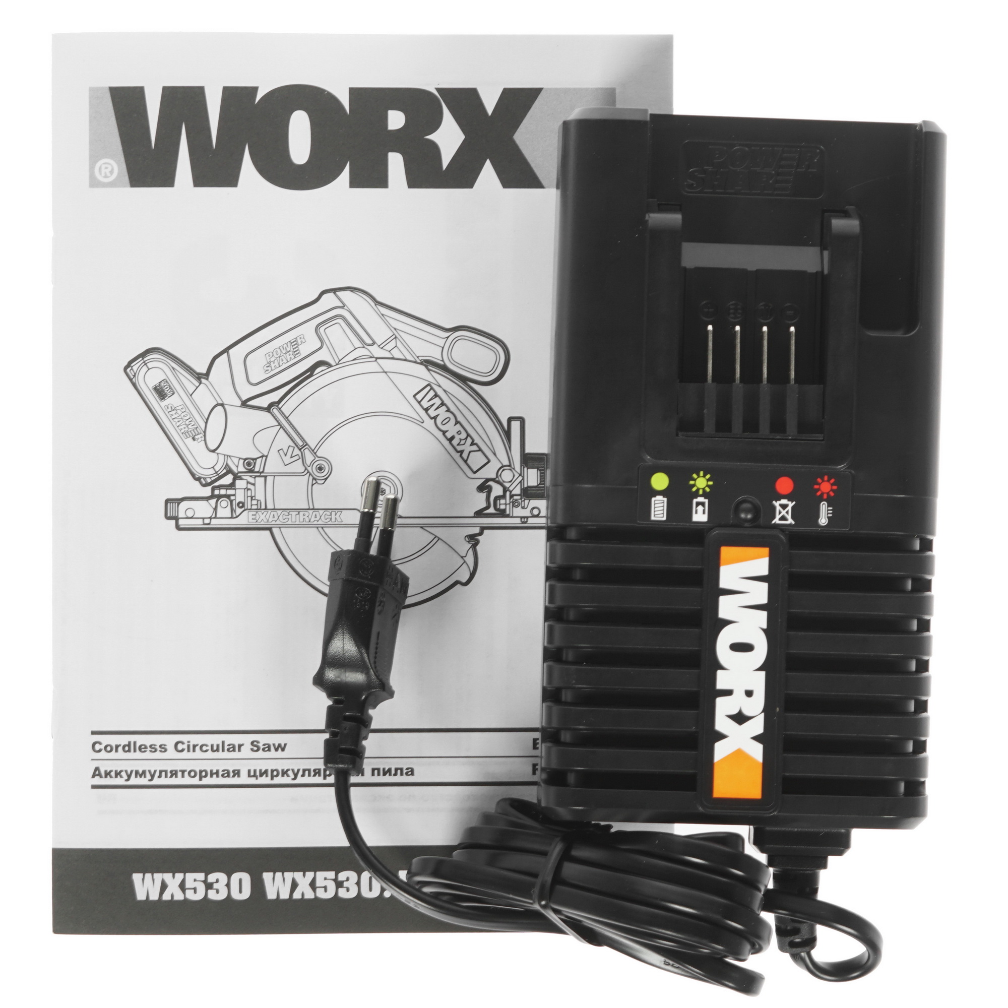 Пила дисковая Worx WX530 PowerShare 20V 8143026 STDN-0065901 - Вид №8