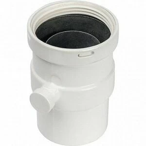 Труба дымохода STOUT DN80 с патрубком для конденсата, вертикальная