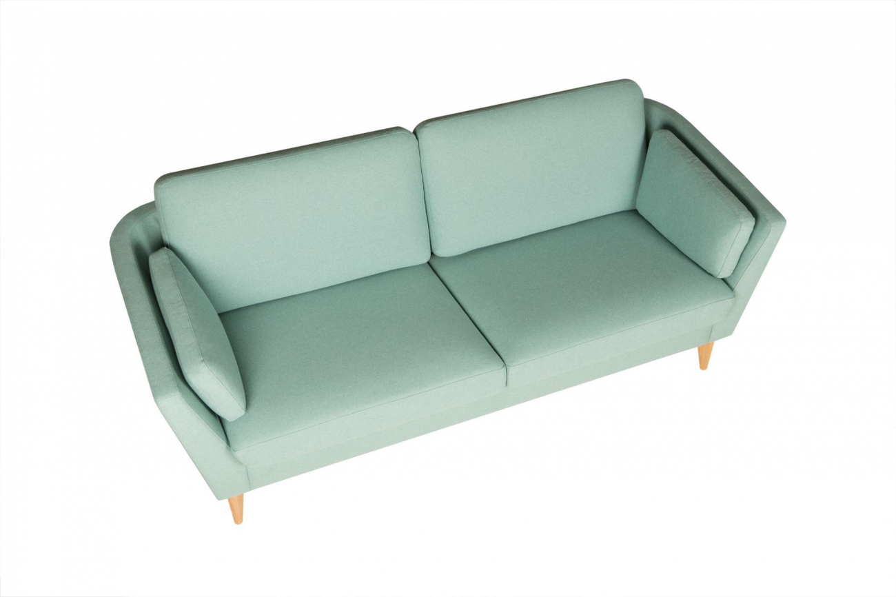 Диван Mynta двухместный прямой бирюзовый SITS MYNTA 192210 Голубой  - Вид №4