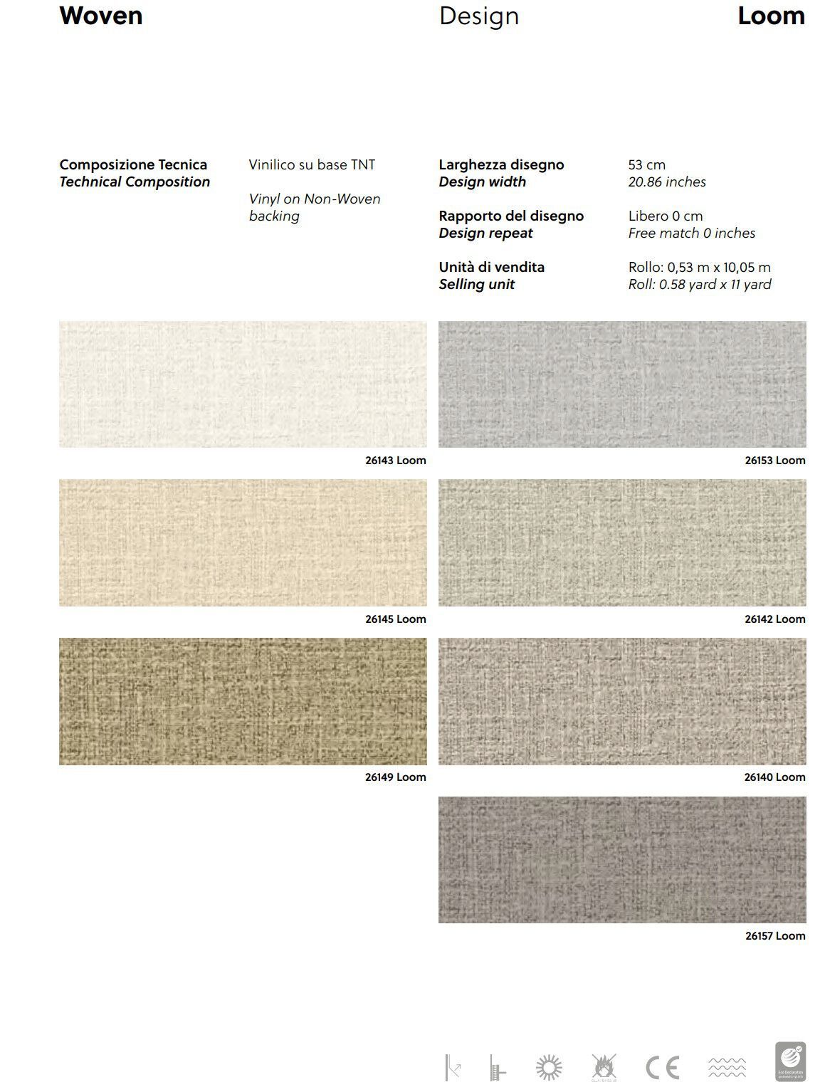 Обои с эффектом ткани Jannelli&Volpi ALTAGAMMA WOVEN ARCH-00043102 - Вид №2