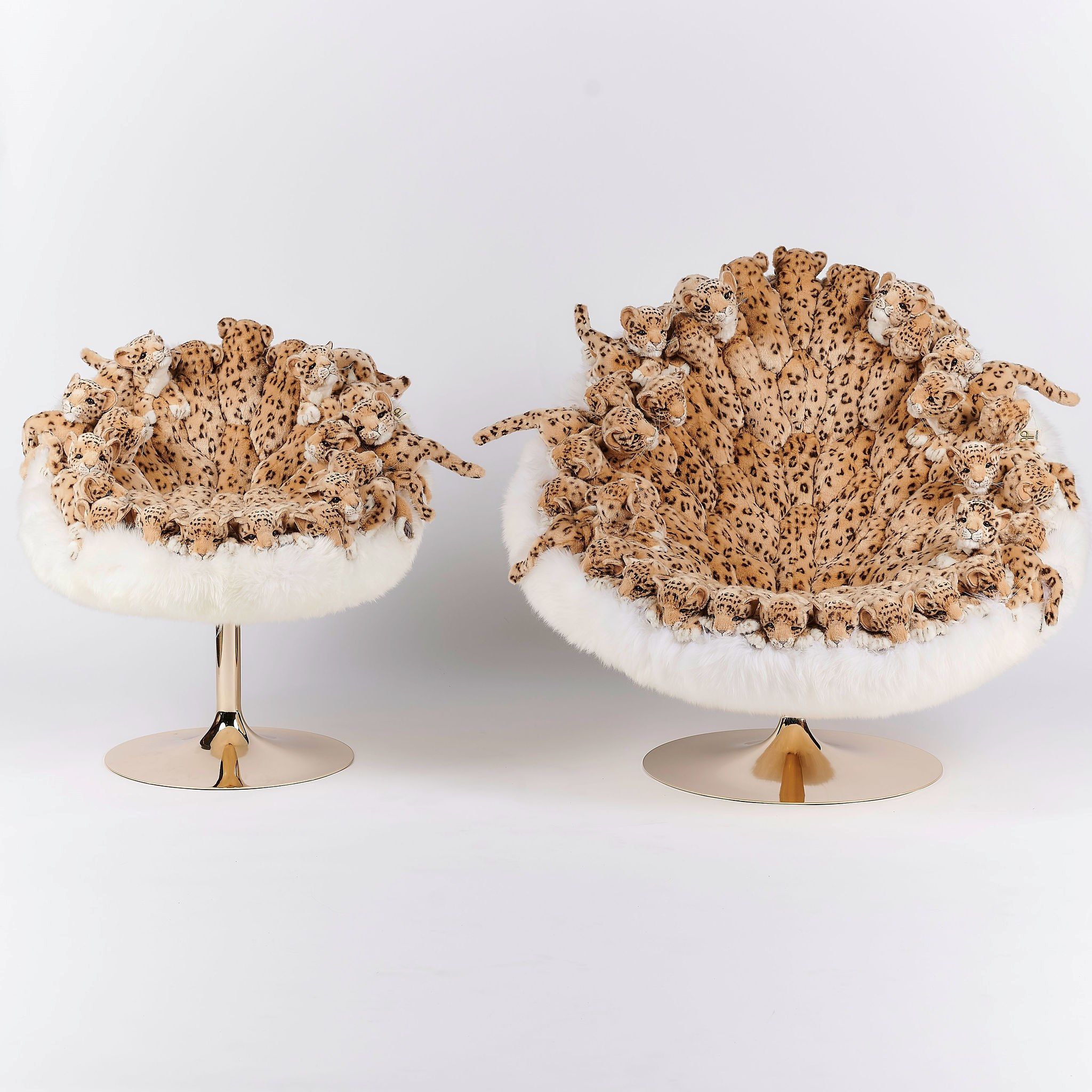 Стул из полиэстера APCOLLECTION Leo ARCH-00127524 - Вид №9