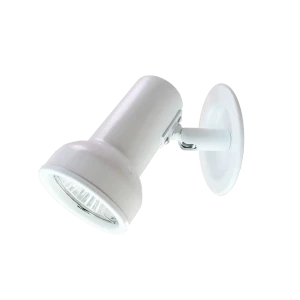 Спот поворотный встраиваемый E51, 1 лампа, 2 м², цвет белый