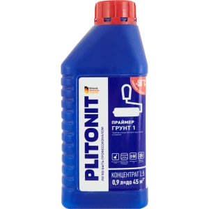 Грунтовка универсальная Plitonit Грунт 1, 0.9 л