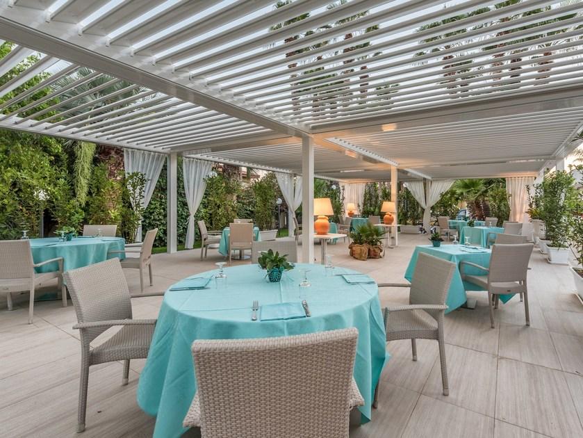 KE Outdoor Design Алюминиевая пергола с регулируемыми жалюзи Kedry sun-id-1429831 - Вид №2