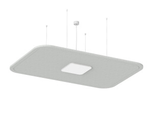 Рециркулированный Pet акустический подвесной светильник