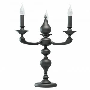 Настольная лампа MW-Light Дэль Рей 5 700031403 MW-LIGHT ПОДСВЕЧНИК, СВЕЧА 195140 Черный