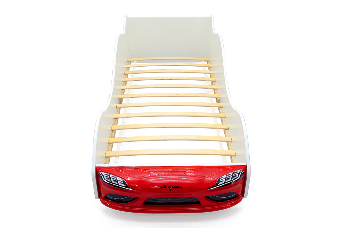 Детская кровать-машина красная "Супра" БЕЛЬМАРКО  00-3873169 Красный Santreyd  - Вид №9