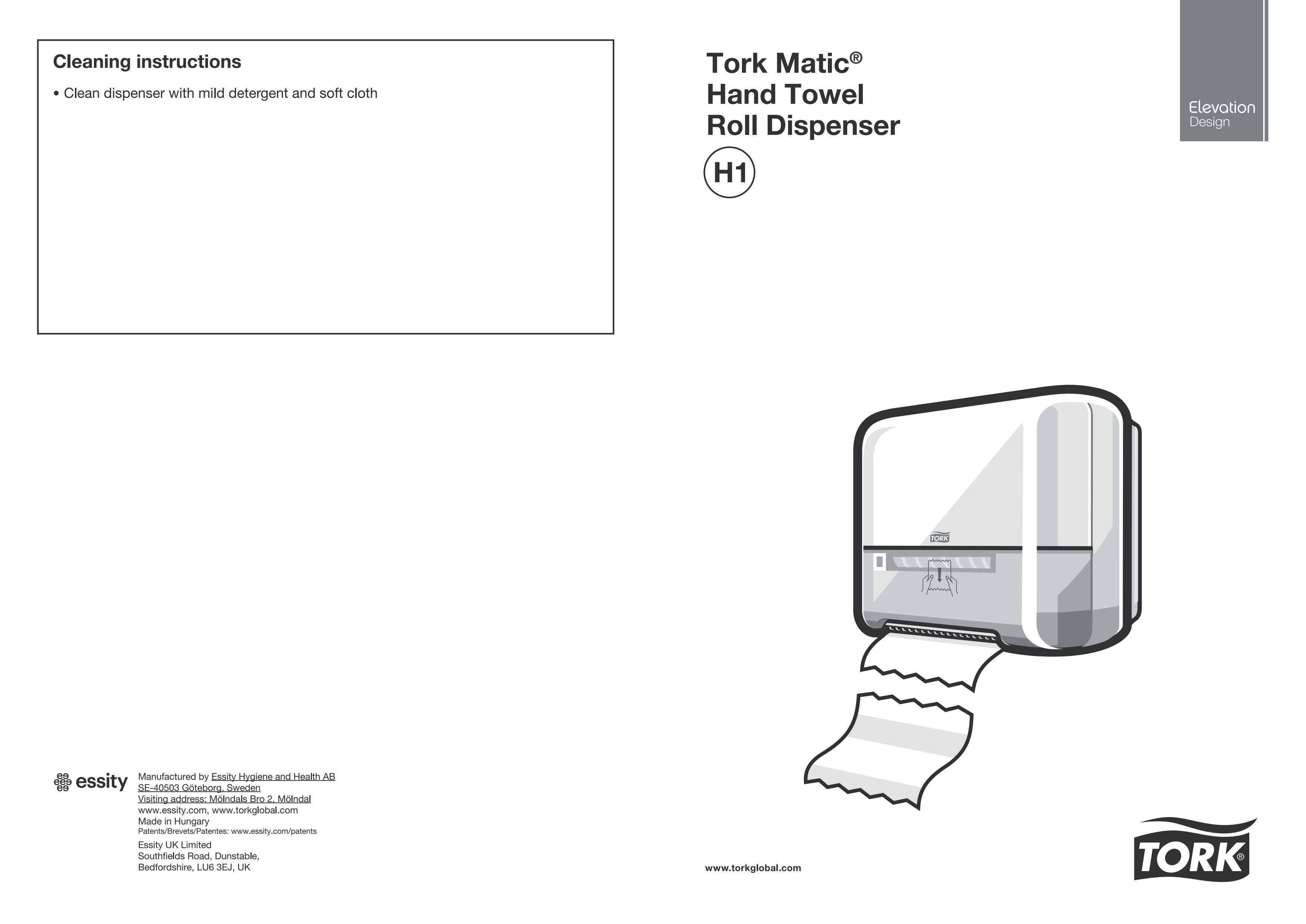 55100839 Диспенсер для рулонных полотенец Matic®, черный Tork  - Вид №4
