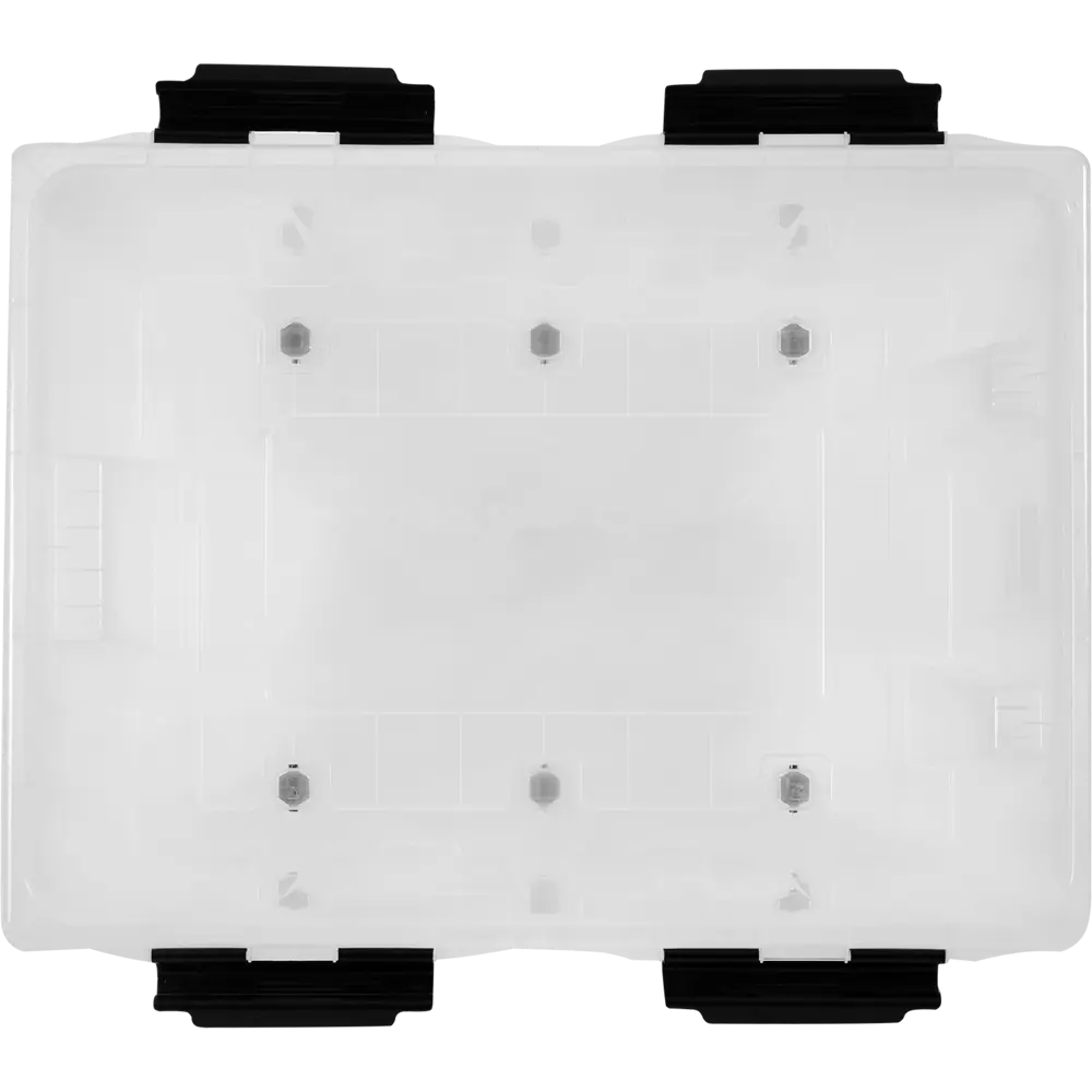 ROX BOX Прозрачный контейнер с колесами 120 л для удобного хранения 81981340 STLM-0016498 - Вид №1