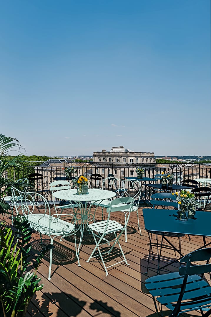 Стальной садовый стул с подлокотниками Fermob 1900 ARCH-00117543 - Вид №11