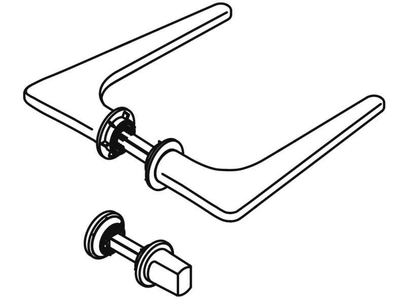 250PBMV02130 Свободно занятое множество HEWI Edition matt | Polyamid  - Вид №3