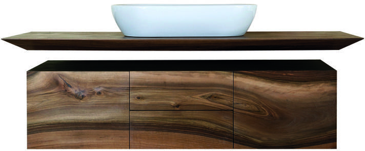 CP Parquet Одинарная столешница из орехового дерева Cp lab design sun-id-1474169 - Вид №1