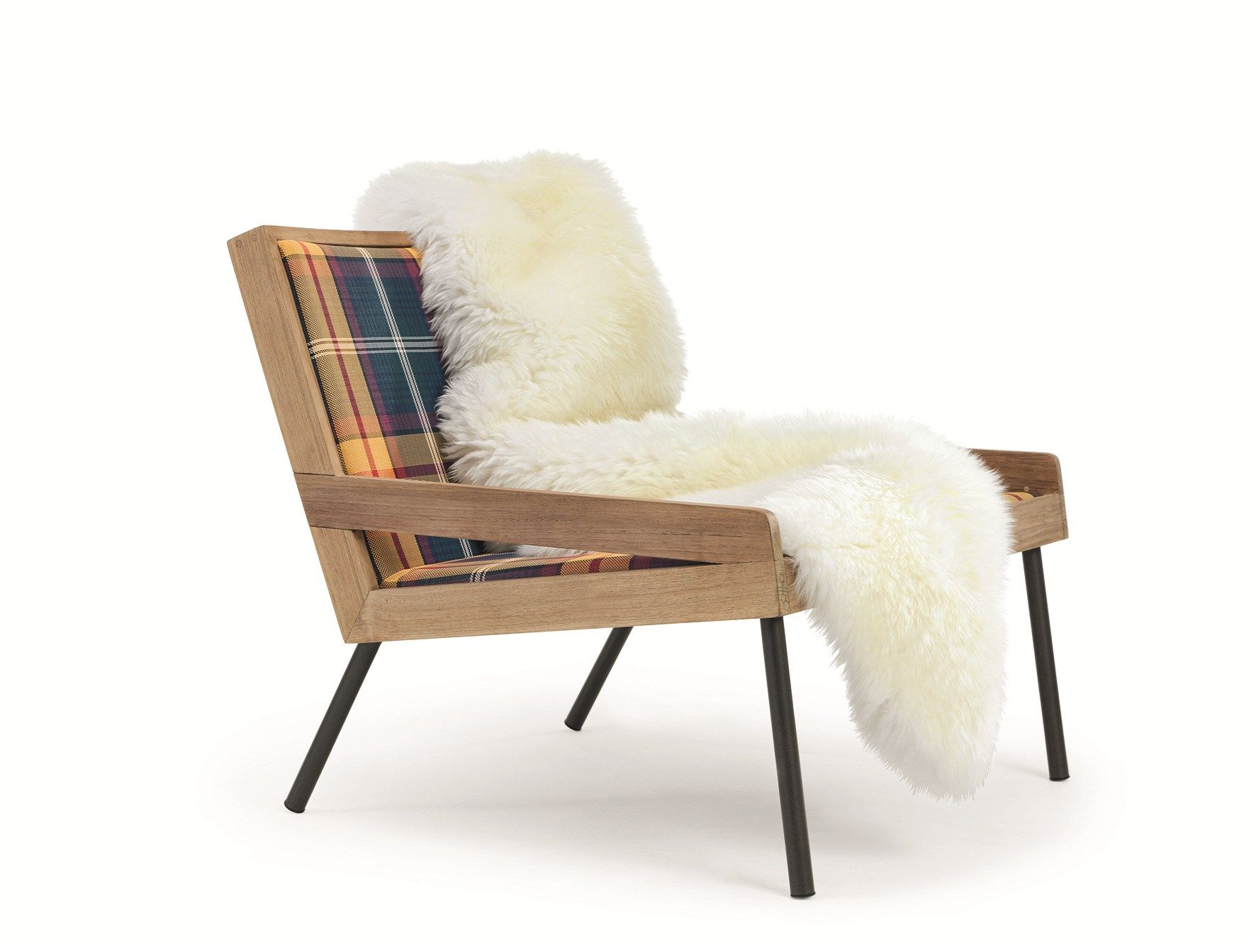 Кресло для сада из технической ткани с подлокотниками Ethimo открытый ARCH-00002270 - Вид №7