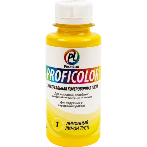 Колеровочная паста Profilux №1 100 гр цвет лимон 14714291 STLM-2037581
