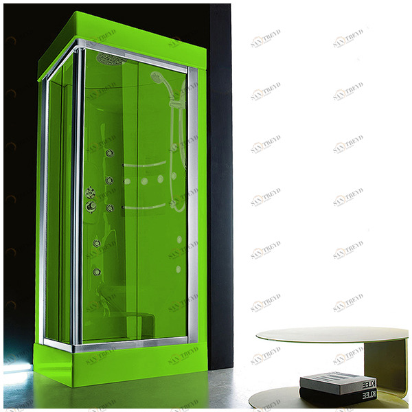 Душевая кабина Gruppo treesse Acquazzurra 72 STI-B7576S-S белая с гидромассажем угловая левая STIB7576SS