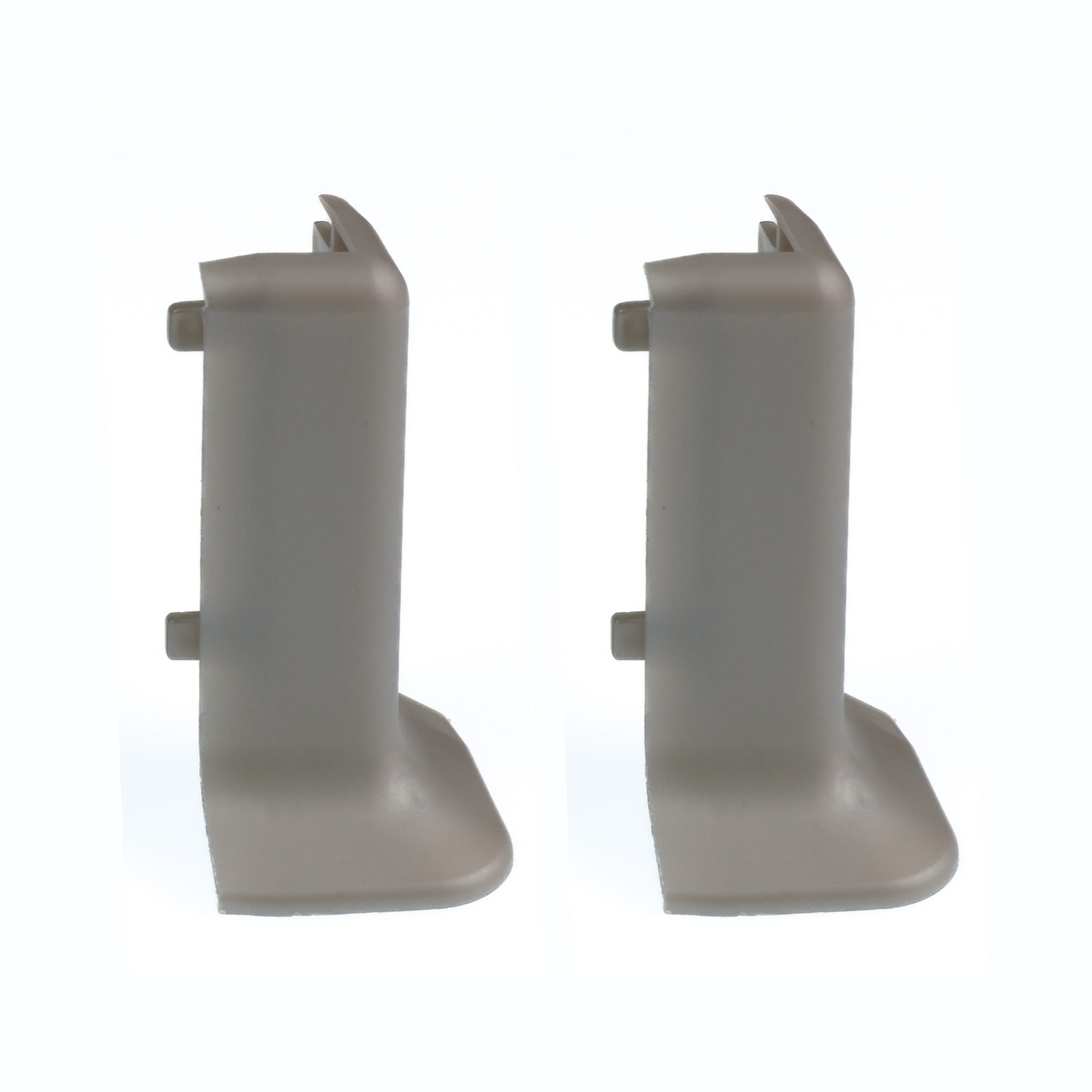 86271442 Угол для плинтуса внешний «Серебро», высота 60 мм, 2 шт. STLM-0067488 Santreyd  - Вид №2