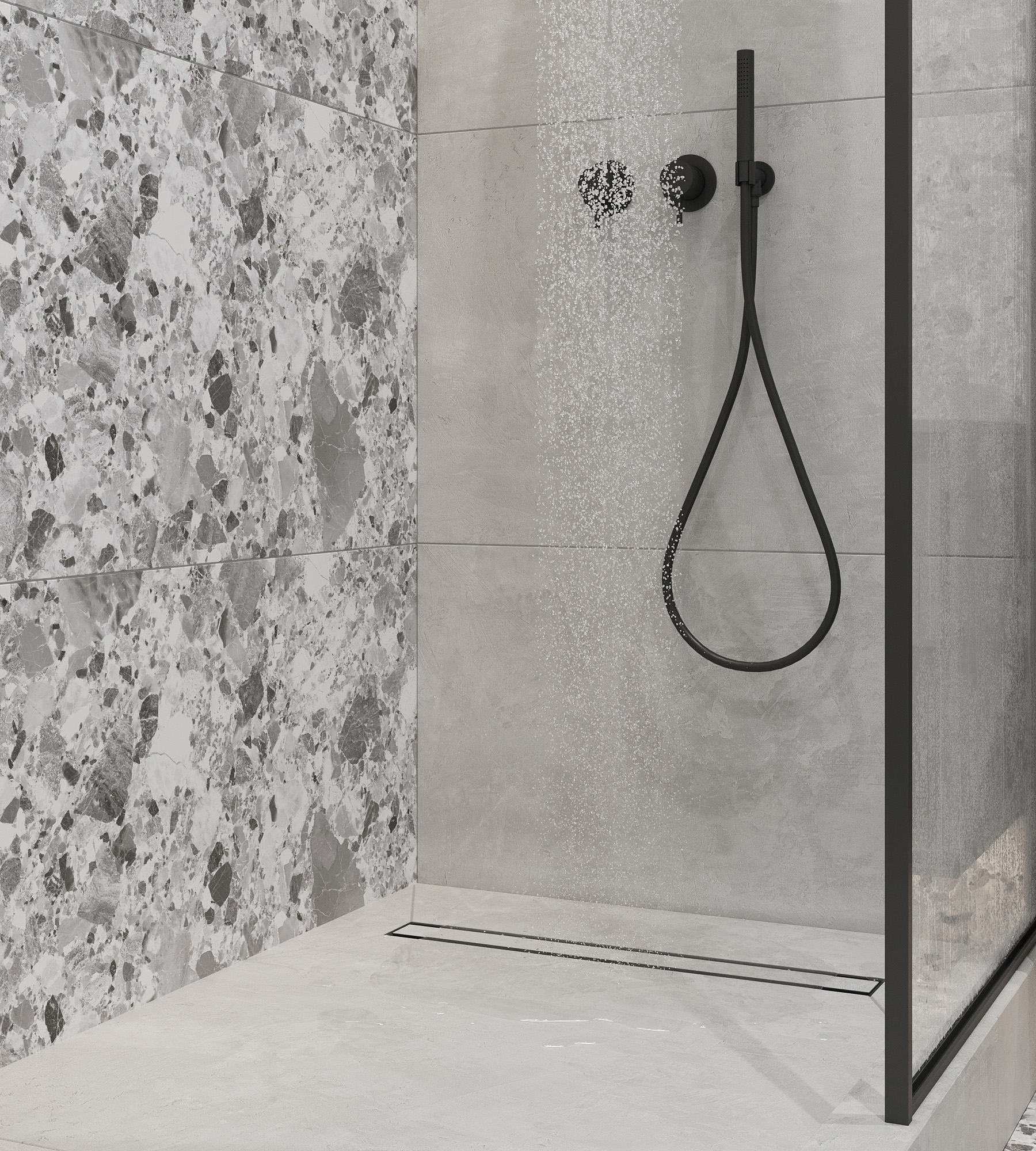 Керамогранит TERRAGONA SILVER 60х120 Creanza SL1004-A - Вид №2
