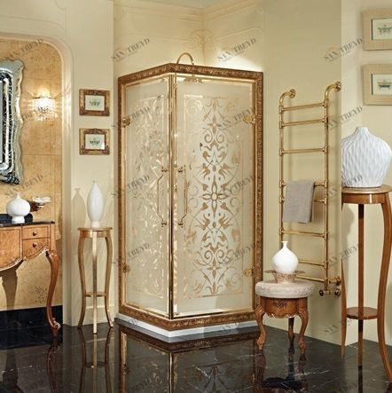 Душевая кабина TA-800 LINEATRE Tiffany Золото TA800TB800