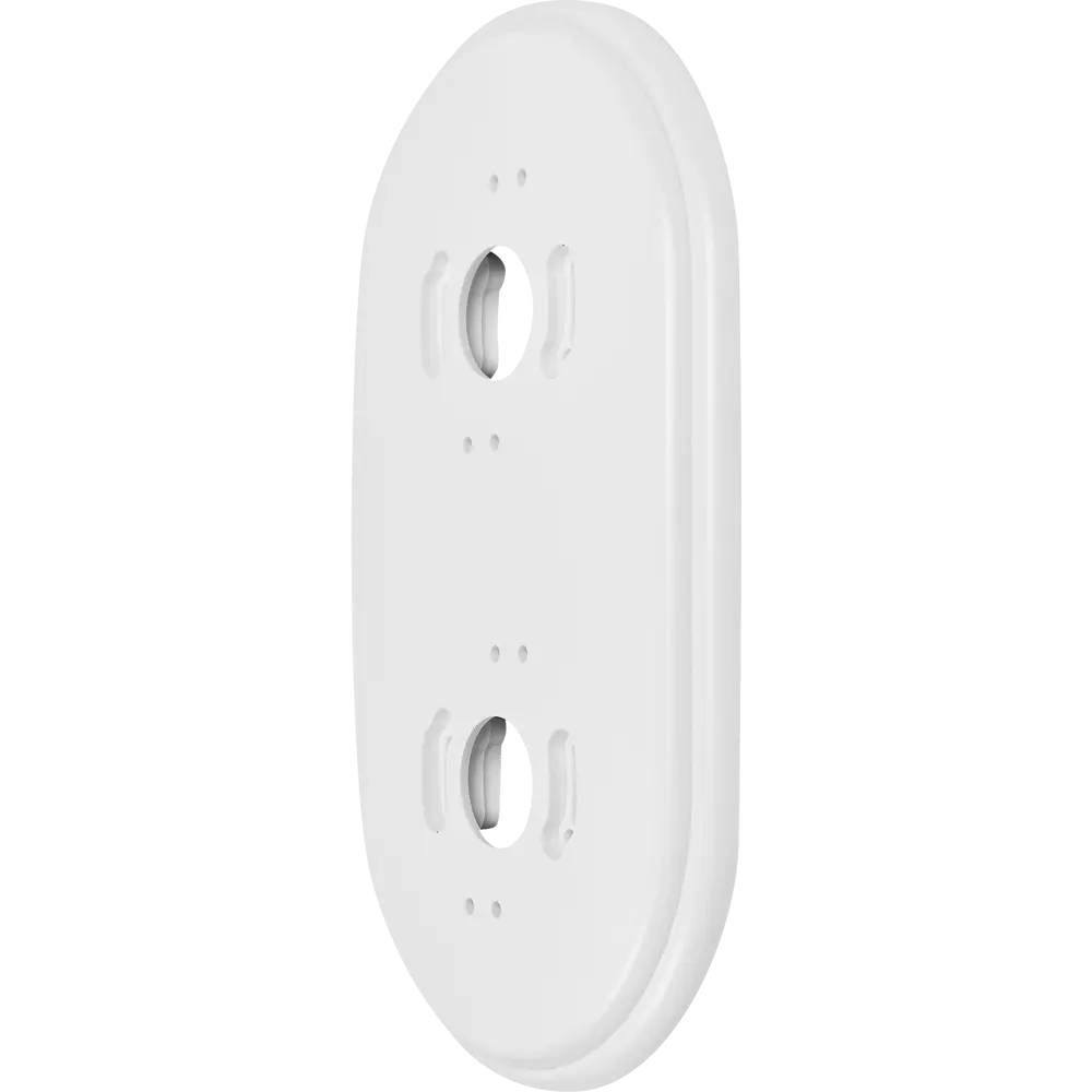 Рамка для розеток и выключателей Electraline 2 поста цвет белый 89255207 STLM-2179997 Серия отсутствует - Вид №1
