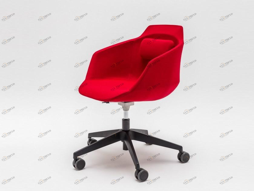 MDD Стул тканевый на 5 спиц с подлокотниками на колесиках Ultra sun-id-1362498