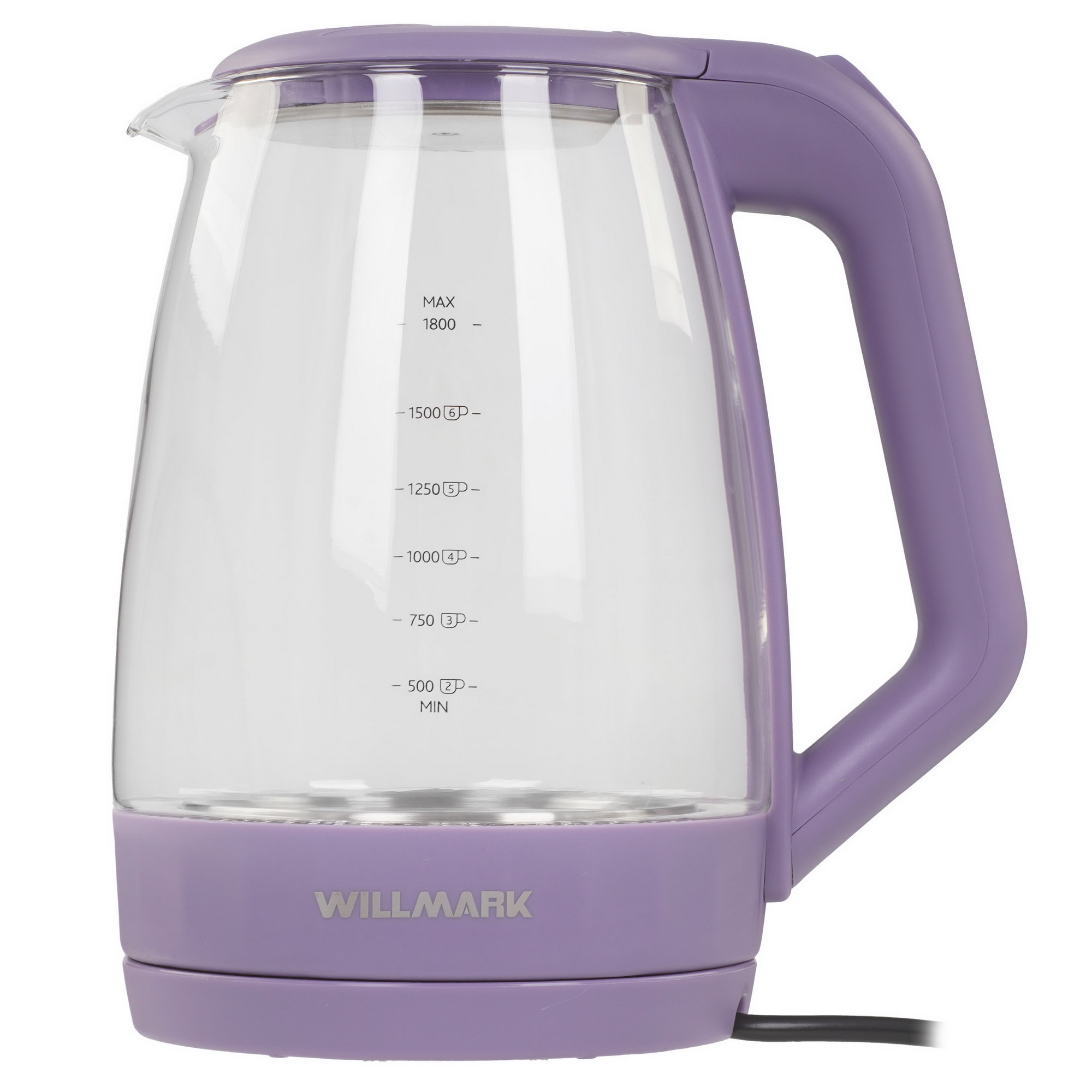 9269581 Электрочайник WILLMARK WEK-1823G фиолетовый STDN-0069038