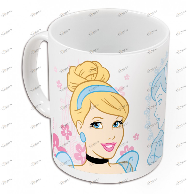 Кружка керамическая №3 "Принцессы", 325 мл STOR ПРИНЦЕССЫ 335745 Белый Santreyd 