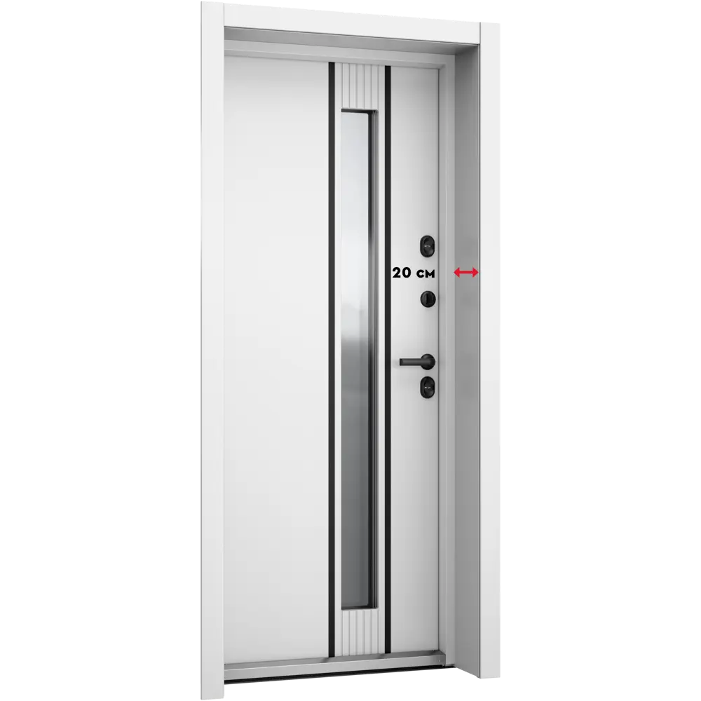 Дверь входная металлическая 2050x880x138 левая TOREX STLM-2073232 - Вид №20