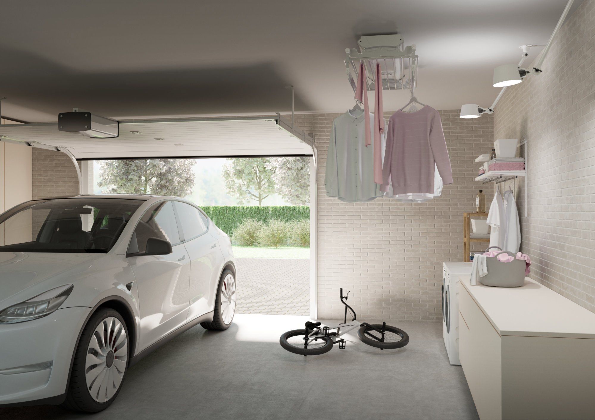 Электрическая потолочная сушилка для белья с дистанционным управлением Foxydry FOXYDRY AIR ARCH-00112288 - Вид №9