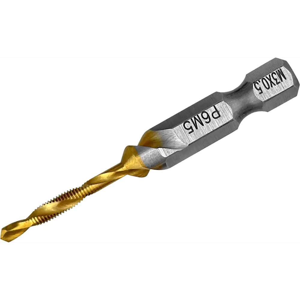 Сверло-метчик Vertextools Р6М5 2,5 мм для резьбы в металле 89363229 STLM-0844887