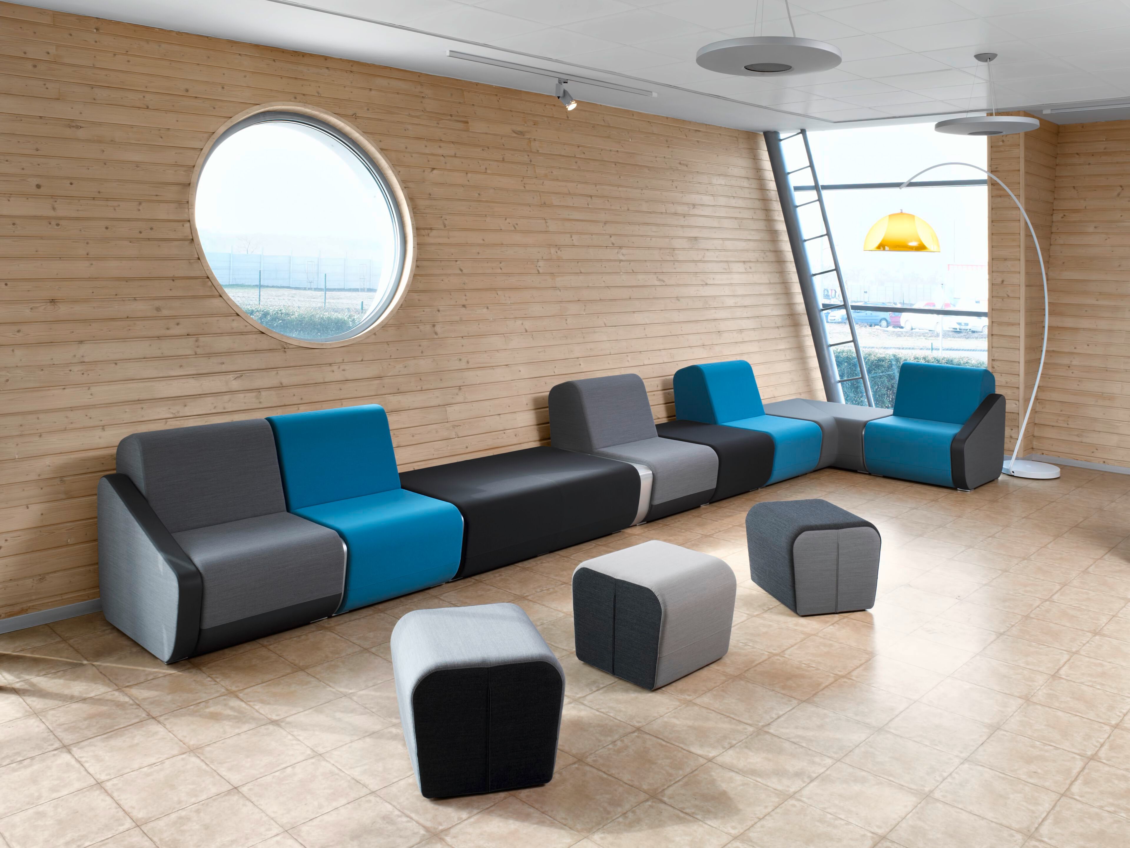 Модульная ткань пуф LD Seating Open Port ARCH-00130904 - Вид №1