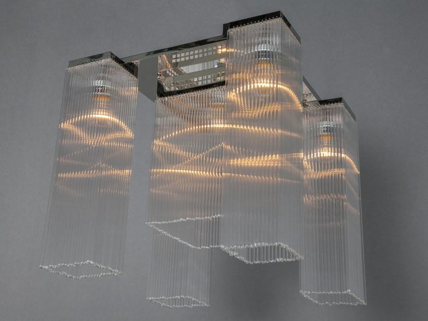 Patinas Lighting Никелевый потолочный светильник ручной работы Hoffmann sun-id-1471301 - Вид №4