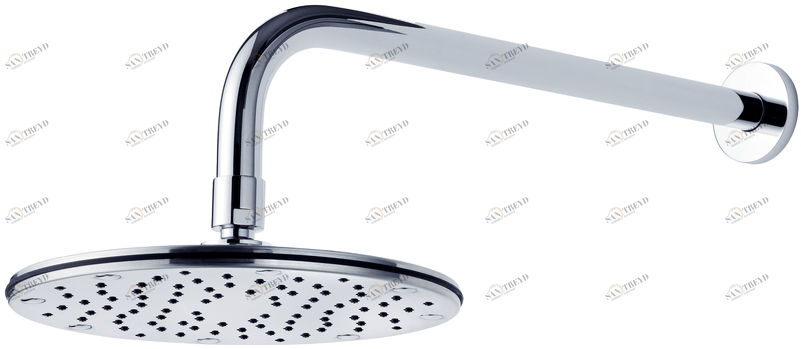 JUSTIME Настенная лейка душа из хромированной латуни Still one 6771-ab-80cp