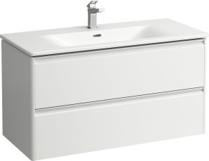 H8607072601041 Тумба с раковиной 1000 мм, 2 ящика, включает в комплект органайзер LAUFEN PRO