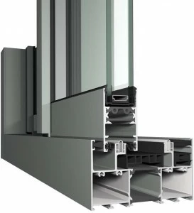 Reynaers Aluminium Раздвижное алюминиевое окно с двойным остеклением