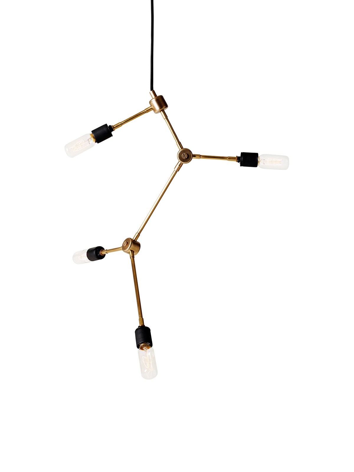 1920539 MENU Люстра Франклина Черный  - Вид №1