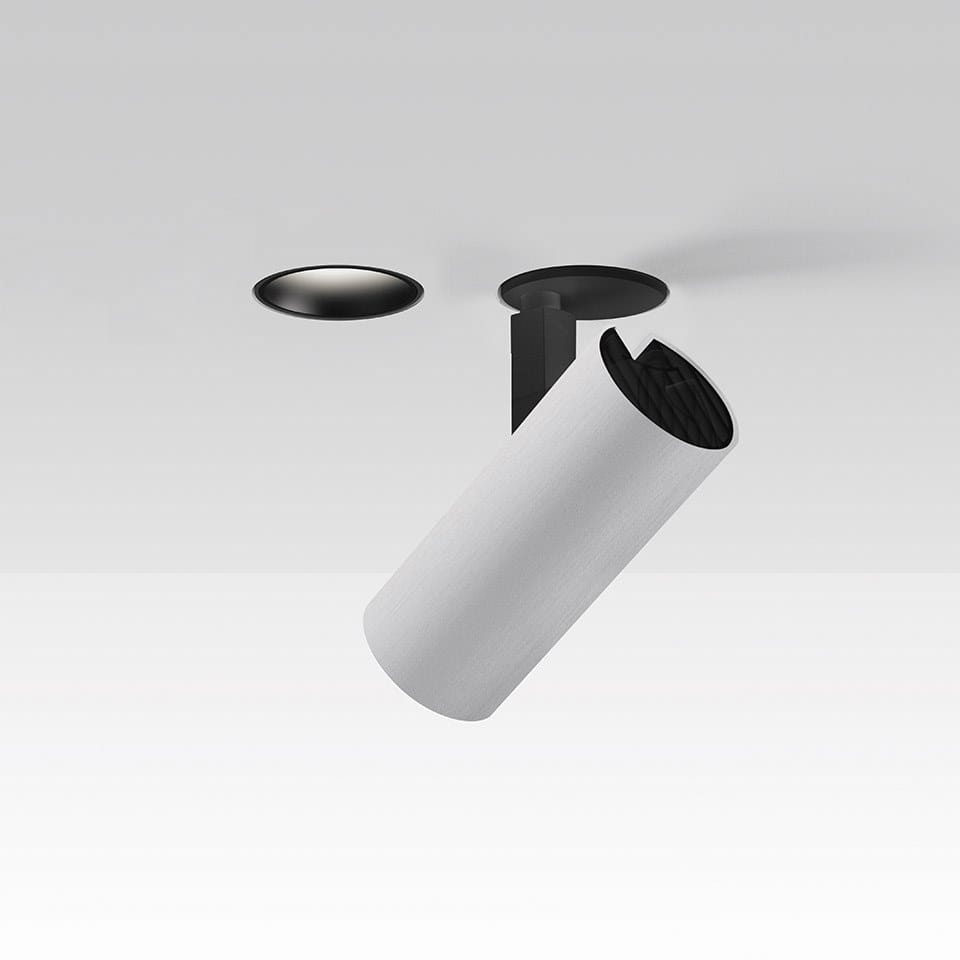 Алюминиевый регулируемый светодиодный прожектор Artemide вектор ARCH-00116454 - Вид №10