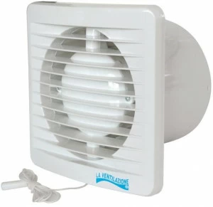 First Corporation Настенный осевой вентилятор с тягловым выключателем La ventilazione Aa10fs