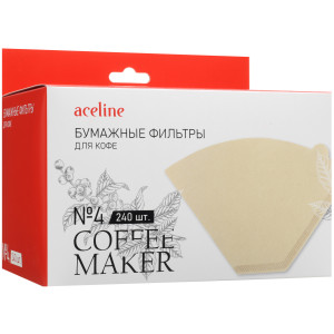 5053867 Одноразовые фильтры Aceline A2OA52 №4 коричневый