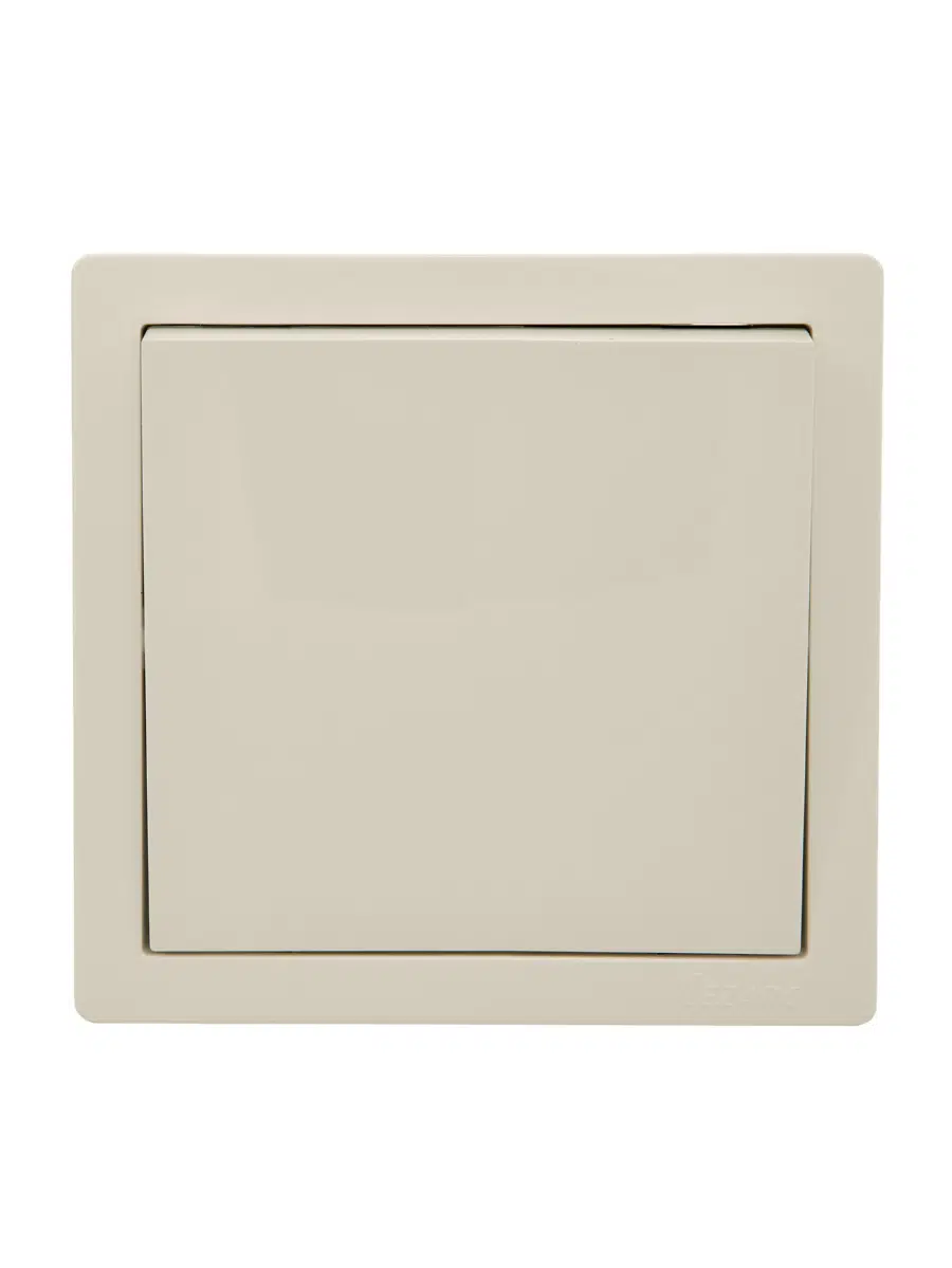 LETO Выключатель крем LEZARD 752-0300-100