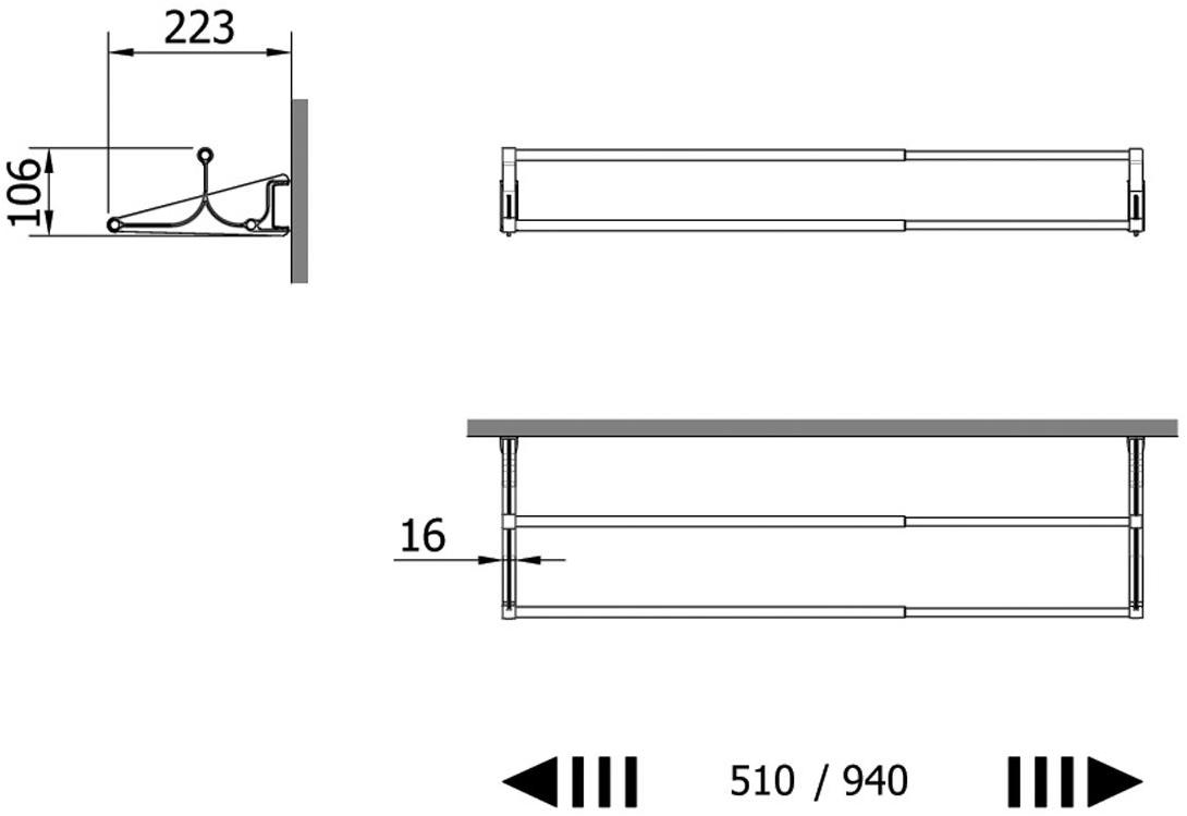 Servetto Выдвижная полка для обуви для мебели и стен sun-id-1467223 - Вид №4