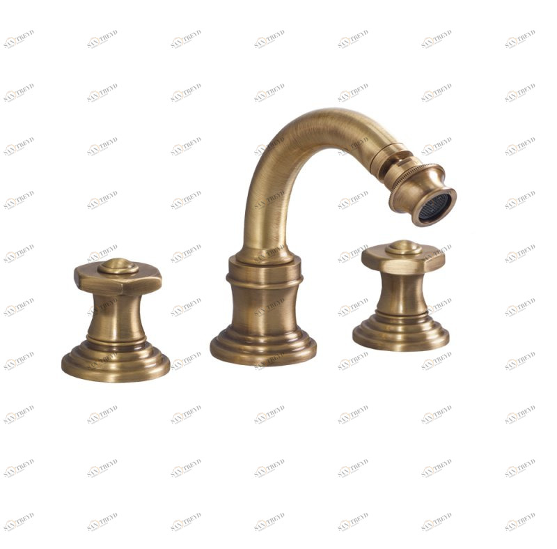 Смеситель для биде на три отверстия Cezares APHRODITE-BBS2-02-O