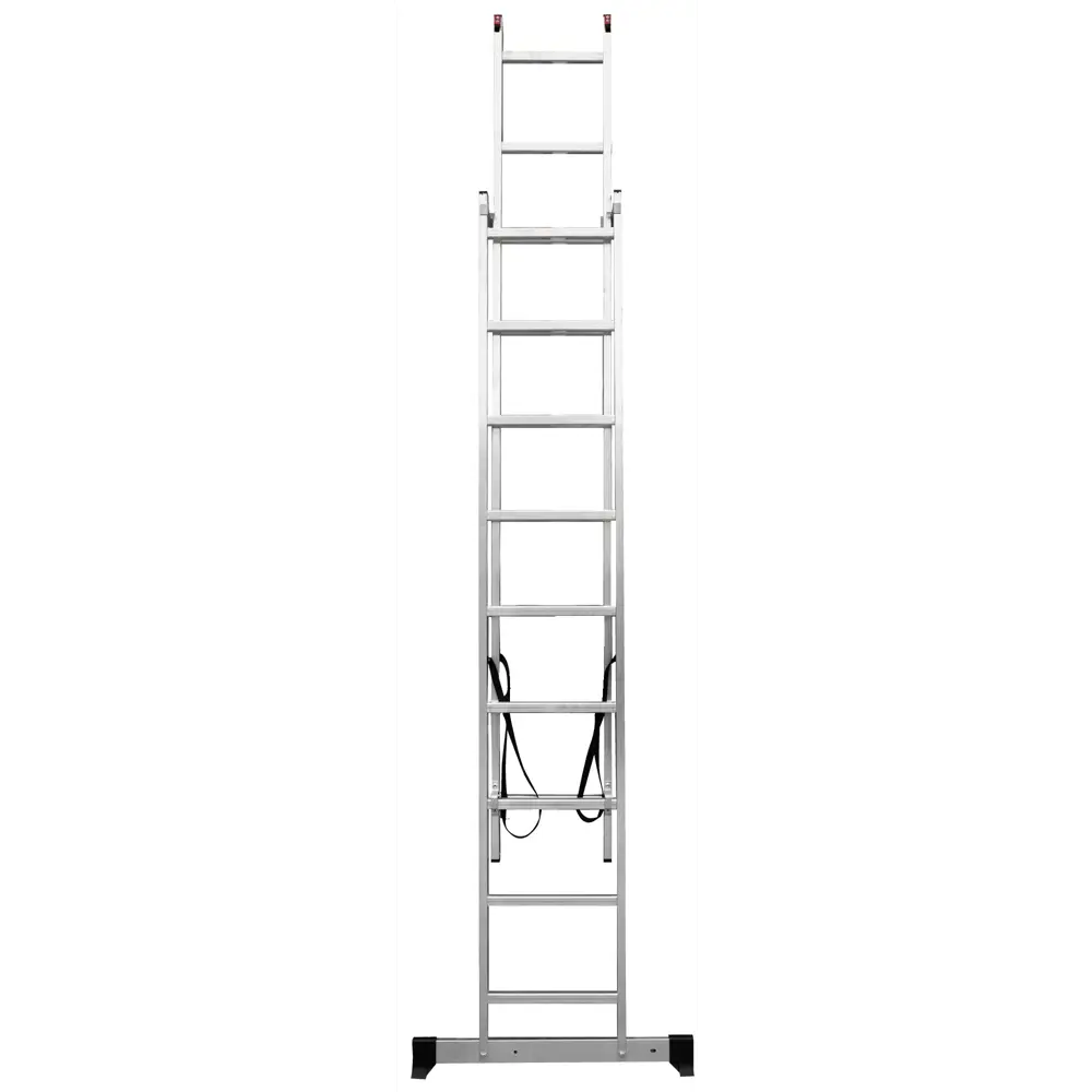 Лестница раскладная 2-секционная Standers до 3.97 м 9 ступеней 82672343 STLM-2006687  - Вид №1